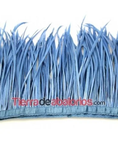 Pluma de Oca Teñida de 15 a 20cm. Azul Klein (metro) Pluma de Oca Teñida de 15 a 20cm. Azul Klein