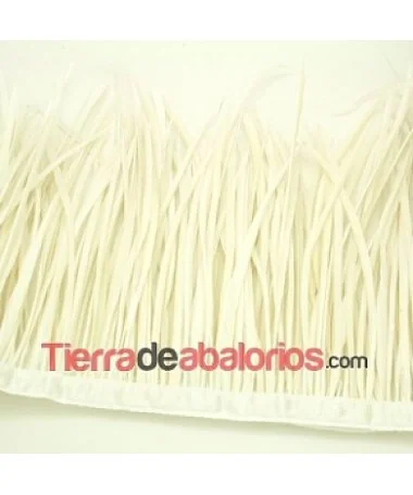 Pluma de Oca Teñida de 15 a 20cm. Blanco Roto (metro) Pluma de Oca Teñida de 15 a 20cm. Blanco Roto