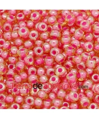 Rocalla 6/0 Rosa Chicle Rocalla 6/0 Rosa Chicle
