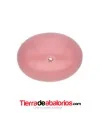 Perla de Nacar Oval 19x16mm Rosa Palo