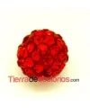 Bola Shamballa 10mm Agujero 1mm Light Siam