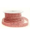 Lazo 16mm Terciopelo Rosa