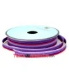Lazo Gros Grain 10mm, Morado, Marino y Fucsia