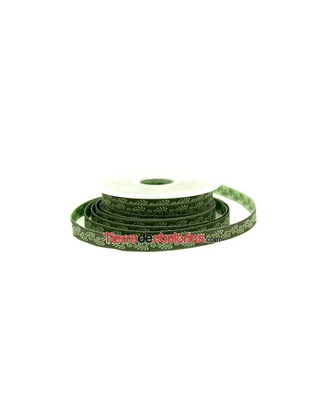 Lazo 10mm Marrakech Verde Oscuro