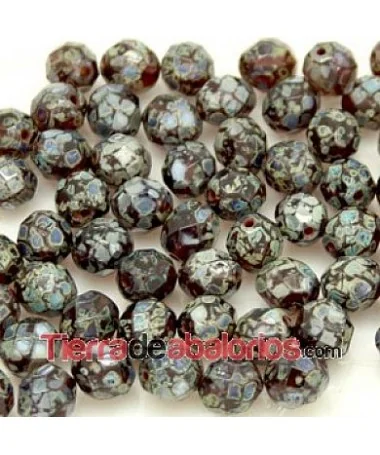 Facetada 8mm Amatista Picasso