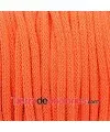 Cordón de Poliester Trenzado 8mm Naranja Neón
