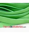 Cuero Plano Piel Dream 13x2mm, Verde Menta