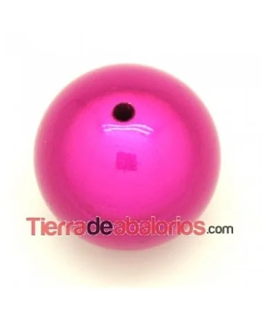 Bola Mágica 20mm Agujero 2,8mm Fucsia