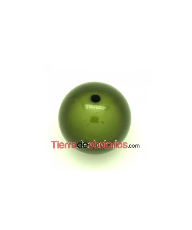 Bola Mágica 4mm Agujero 1,2mm Olivine Bola Mágica 4mm Agujero 1,2mm Olivine