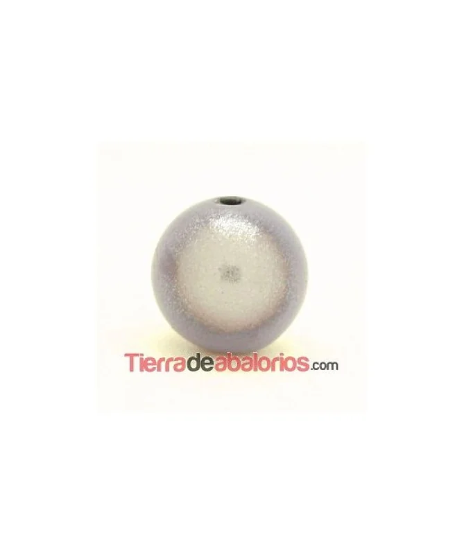 Bola Mágica 8mm Agujero 1,9mm Violeta