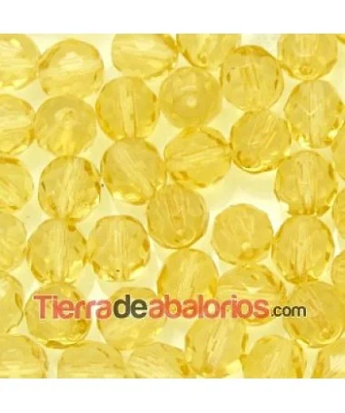 Facetada 8mm Jonquil