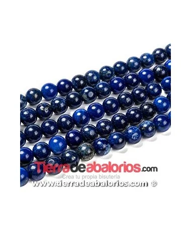 Lapislazuli Bola 6mm Agujero 1mm Lapislazuli Bola 6mm Agujero 1mm