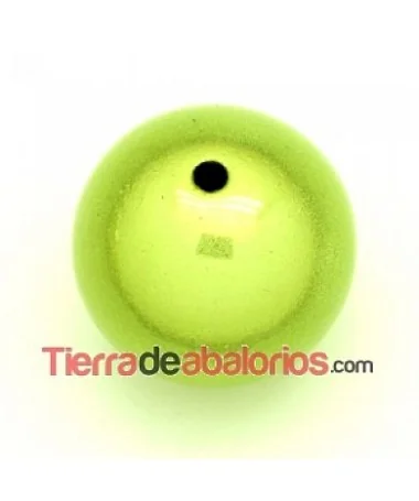 Bola Mágica 30mm Agujero 3mm Pistacho