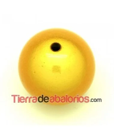 Bola Mágica 30mm Agujero 3mm Dorada Bola Mágica 30mm Agujero 3mm Dorada