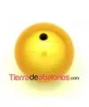 Bola Mágica 30mm Agujero 3mm Dorada