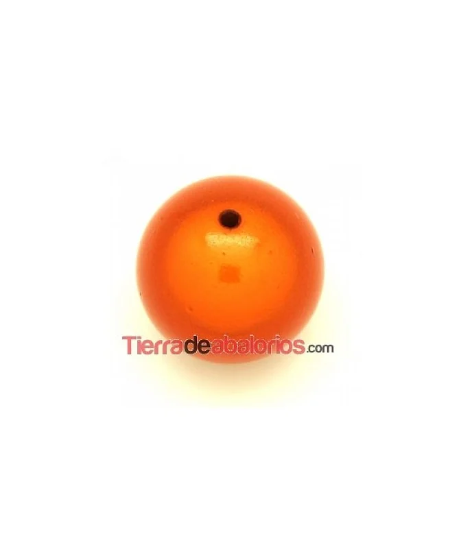 Bola Mágica 10mm Agujero 1,9mm Naranja