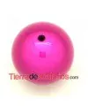 Bola Mágica 4mm Agujero 1,2mm Fucsia