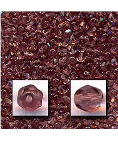 Facetada 6mm Amatista Facetada 6mm Amatista