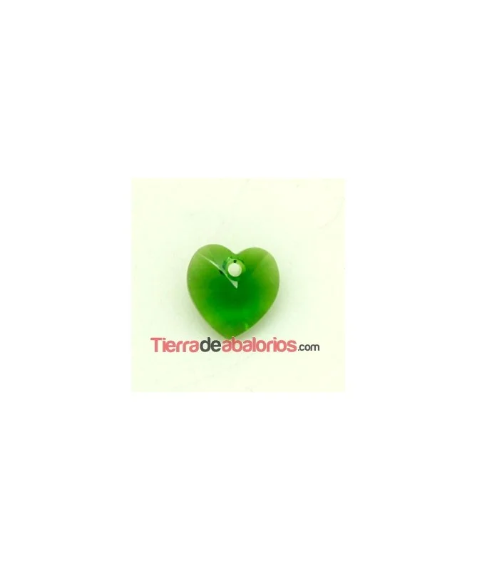 Corazon Swarovski 10,3x10mm Fern Green