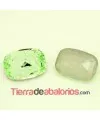 Cabujón Baguette Swarovski 18x13mm, Peridot