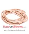 Seda Natural Salvaje Habotai 3mm Rosa Claro (110cm)