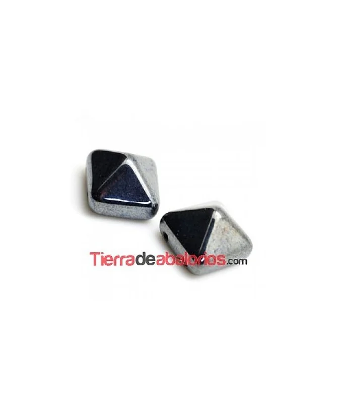 Beadstud 12mm Jet Hematite