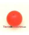 Perla Swarovski 8mm Crystal Neón Red