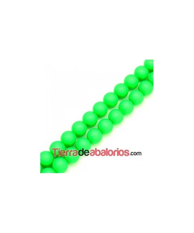 Perla Swarovski 10mm Crystal Neon Green