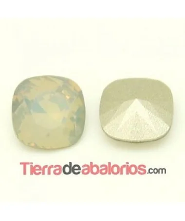 Cabujón Swarovski 12mm Light Grey Opal Cabujón Swarovski 12mm Light Grey Opal