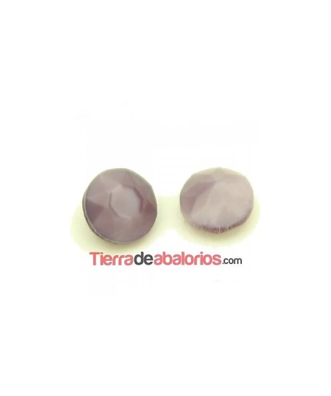 Cabujón Cristal Base cónica SS40, Violeta