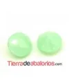 Cabujón Cristal Base cónica SS40, Verde