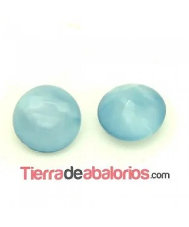 Cabujón Cristal Base cónica SS40, Turquesa Cabujón Cristal Base cónica SS40, Turquesa