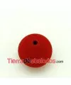 Lava Etna Bola 6mm, Agujero 1,7mm Roja