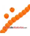 Lava Etna Bola 6mm, Agujero 1,5mm Naranja Flúor