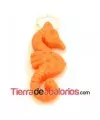 Lava Etna, Caballito de Mar Colgante 30x12mm Naranja Flúor
