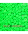 Superduo 2,5x5mm Opaque Green Neón