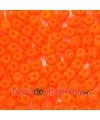 Superdúo 2,5x5mm Opaque Orange Neón