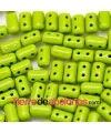 Rulla Bead 5x3mm Opaque Olivine