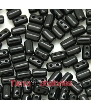 Rulla Bead 5x3mm Negro Rulla Bead 5x3mm Negro