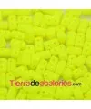Rulla Bead 5x3mm Amarillo Neón