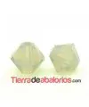 Tupi Swarovski 4mm, Light Grey Opal