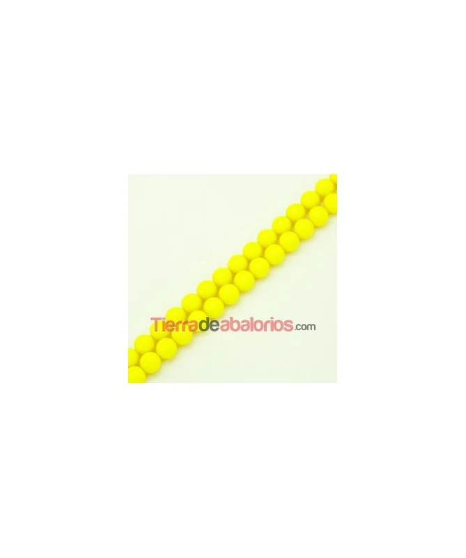 Perla Swarovski 8mm Crystal Neon Yellow