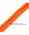 Perla Swarovski 8mm Crystal Neon Orange