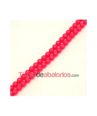 Perla Swarovski 8mm Crystal Neon Pink