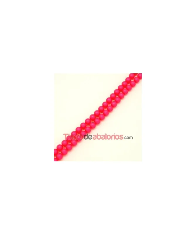 Perla Swarovski 8mm Crystal Neon Pink