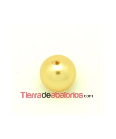 Perla Swarovski 12mm Crystal Gold