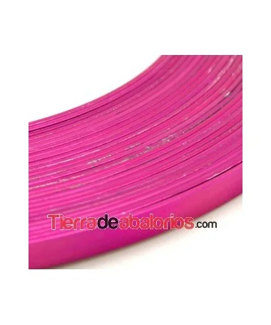 Aluminio Plano 5mm Fucsia