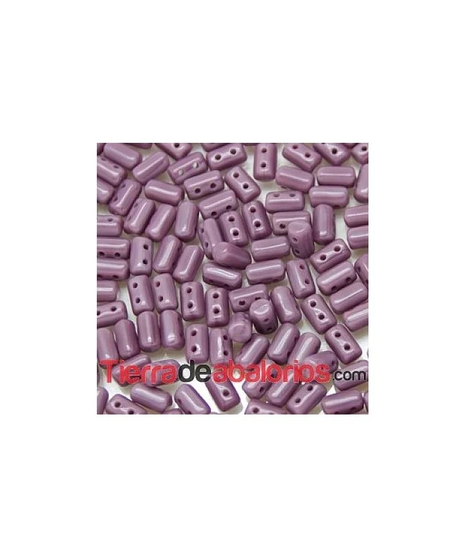 Rulla Bead 5x3mm Opaque Amethyst