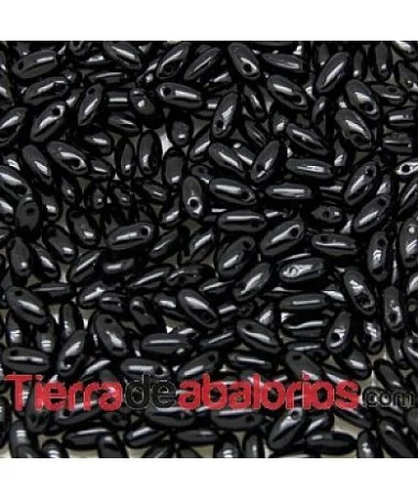 Rizo Bead 2,5x6mm Jet