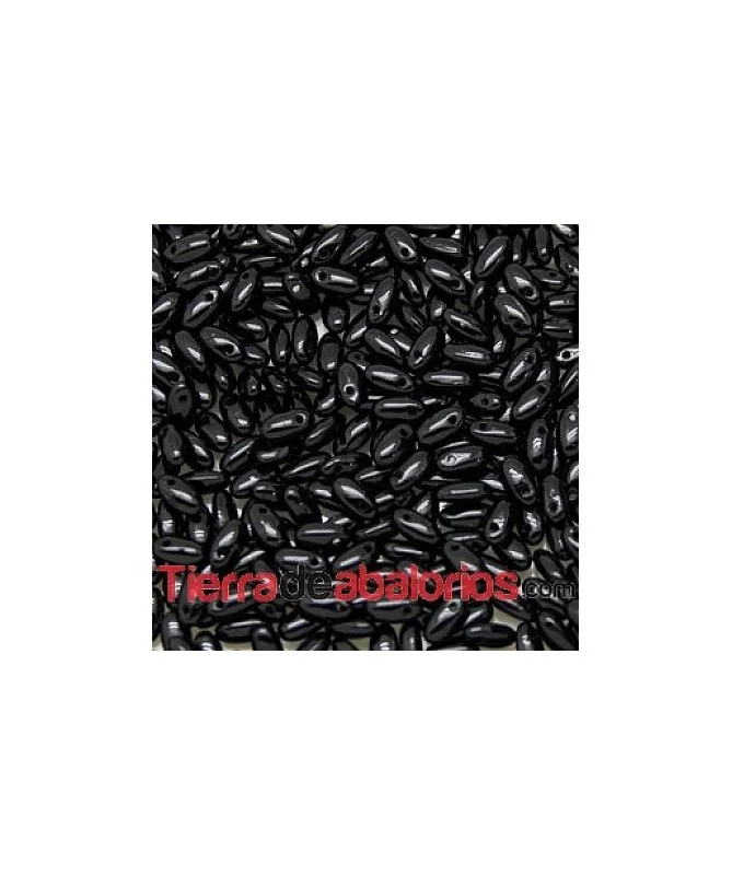Rizo Bead 2,5x6mm Jet